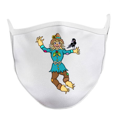 Cute Dancing Scarecrow and Crow tiny thumbnail