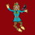 Cute Dancing Scarecrow and Crow tiny thumbnail