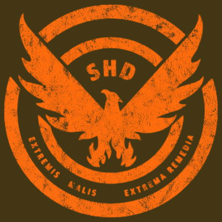 Shd Rouge Banner Division SHD Logo Orange - NeatoShop