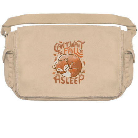 Can’t Wait to Fall Asleep Cute Funny Autumn Fox Light tiny thumbnail