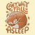 Can’t Wait to Fall Asleep Cute Funny Autumn Fox Light tiny thumbnail