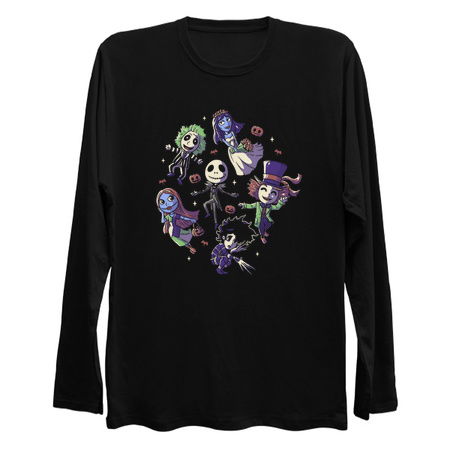 Burtons Halloween Funny Cute Spooky Characters Light tiny thumbnail