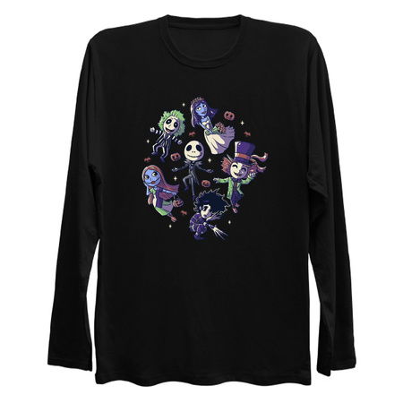 Burtons Halloween Funny Cute Spooky Characters tiny thumbnail