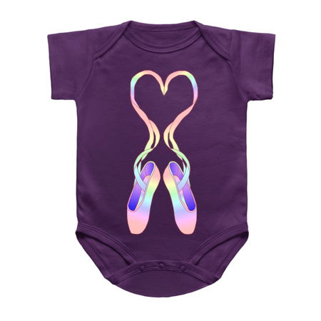 Pastel Rainbow Heart Ballerina Shoes tiny thumbnail