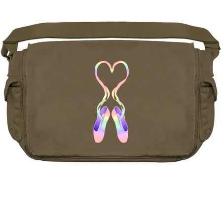 Pastel Rainbow Heart Ballerina Shoes tiny thumbnail