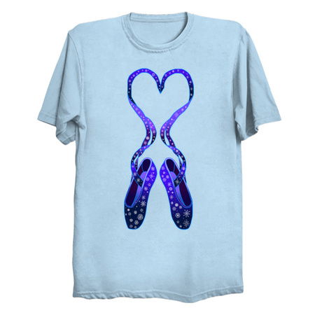 Dancing Winter Snowflake Ballet Slippers tiny thumbnail