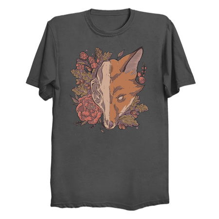 Autumn Fox Skull - NeatoShop