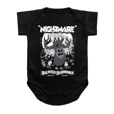 Haunted Harmonies - Vintage Cartoon Halloween - Creepy Cute Goth Horror tiny thumbnail