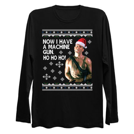 Die Hard Ho Ho Ho Machine Gun Christmas Knit tiny thumbnail