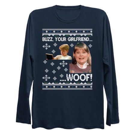 Buzz your girlfriend woof hotsell christmas sweater