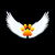 Guardian Angel Wing Paw Print tiny thumbnail