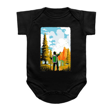 Hiking Recharging In Nature Outdoor Battery tiny thumbnail