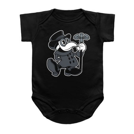 Vintage Cartoon Plague Doctor - Creepy Cute - Spooky Goth tiny thumbnail