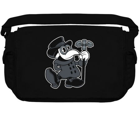 Vintage Cartoon Plague Doctor - Creepy Cute - Spooky Goth tiny thumbnail