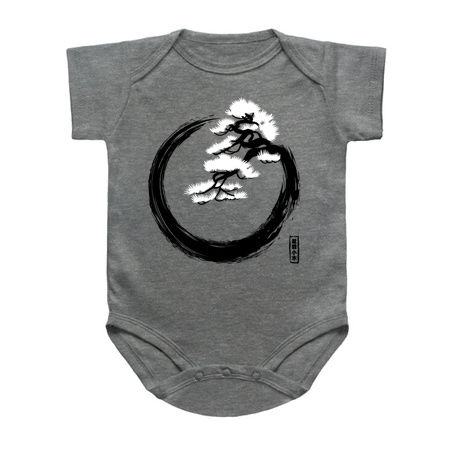 ZEN circle with bonsai tiny thumbnail