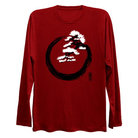 ZEN circle with bonsai tiny thumbnail