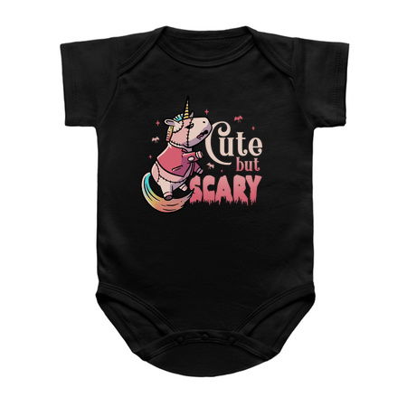 Cute But Scary Funny Cute Spooky - unicorn tiny thumbnail