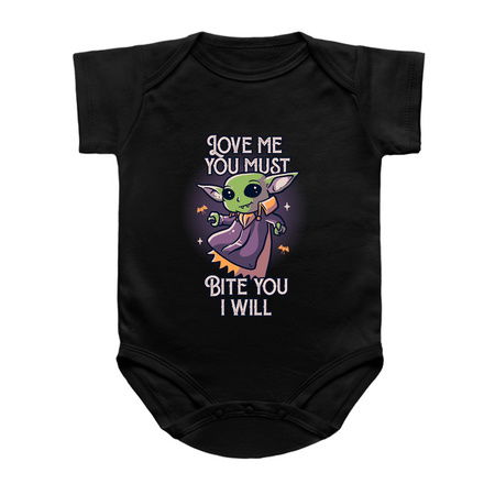 Love Me You Must Bite You I Will Funny Cute Spooky tiny thumbnail