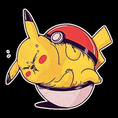 Fat Pikachu Pokeball - NeatoShop