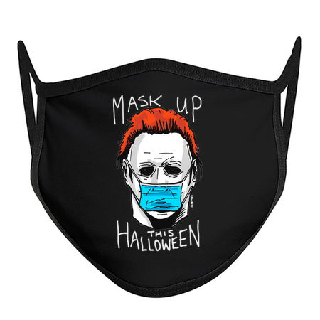 Funny Halloween 2020 Character Wearing Face Mask tiny thumbnail