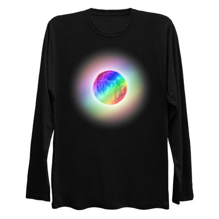 Glowing Rainbow Gradient Full Moon tiny thumbnail