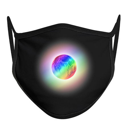 Glowing Rainbow Gradient Full Moon tiny thumbnail