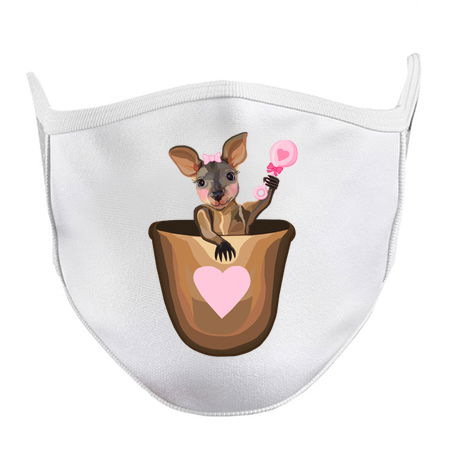 Baby Girl Kangaroo Joey in Pouch tiny thumbnail