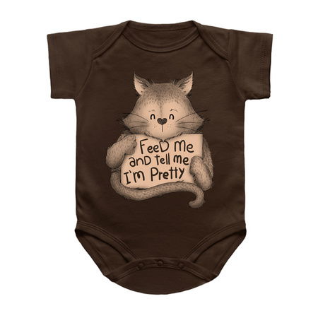 Feed me And Tell Me Im Pretty Cat Brown tiny thumbnail