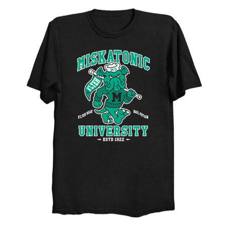 Miskatonic University Cthulhu - Creepy Cute Lovecraft - Spooky Monster tiny thumbnail