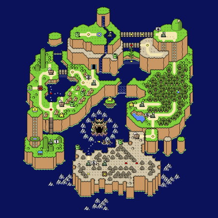 Super Mario World Map