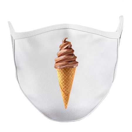 Soft Serve Icecream Chocolate Cone tiny thumbnail