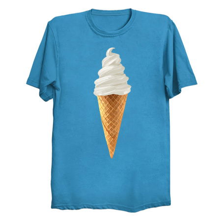 Soft Serve Vanilla Ice Cream Cone tiny thumbnail