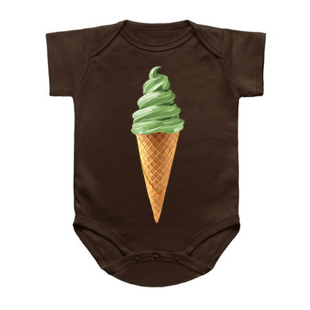 Pistachio Soft Serve Ice Cream Swirl tiny thumbnail