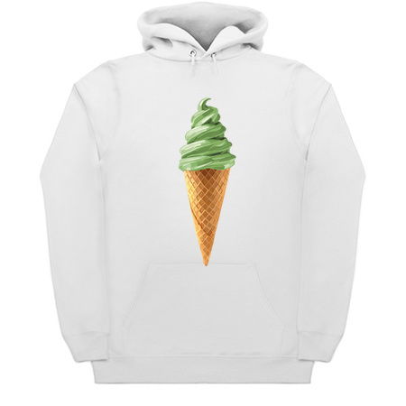 Pistachio Soft Serve Ice Cream Swirl tiny thumbnail