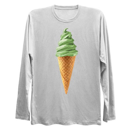 Pistachio Soft Serve Ice Cream Swirl tiny thumbnail