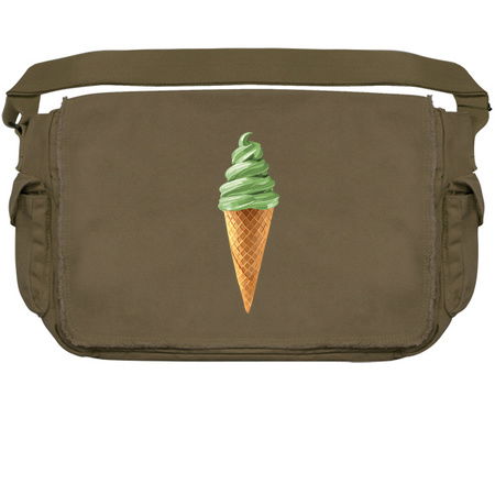 Pistachio Soft Serve Ice Cream Swirl tiny thumbnail