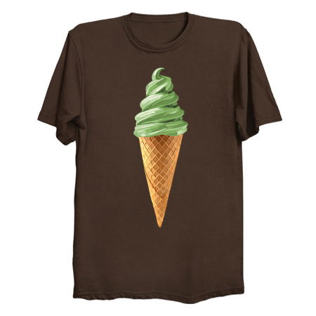 Pistachio Soft Serve Ice Cream Swirl tiny thumbnail