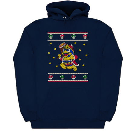 The King //Holiday Ugly Christmas Sweater for Gamers T-Shirt tiny thumbnail