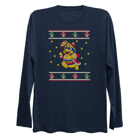 The King //Holiday Ugly Christmas Sweater for Gamers T-Shirt tiny thumbnail