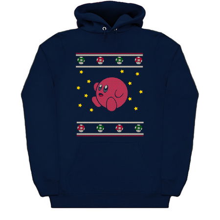 The Pink Hero // Ugly Christmas Geeky Sweater T-Shirt tiny thumbnail