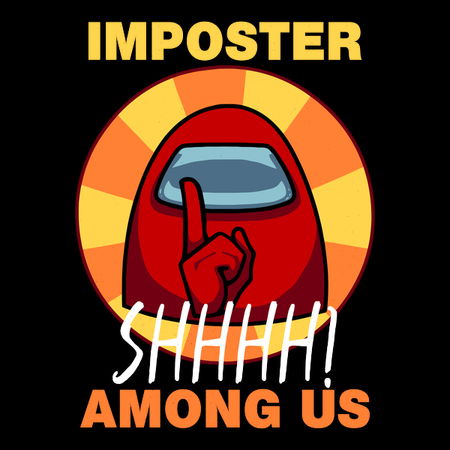 Impostor Among Us Funny Vintage Game Sus Among Us Neatoshop