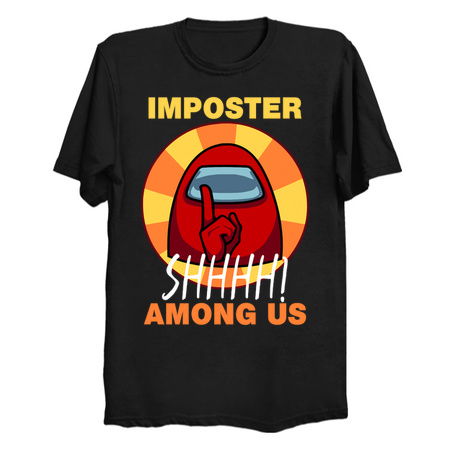 Impostor Among-us funny vintage game sus. Among us - NeatoShop