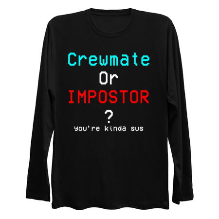 Impostor Sus Among Crewmate Imposter Traitor Us Game Kinda T-Shirt tiny thumbnail