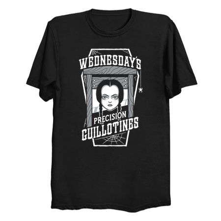 Wednesday's Guillotines - Creepy Cute Goth - Spooky Vintage Coffin tiny thumbnail