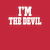 I Am The Devil Costume Halloween I'm Lazy Easy Last Minute tiny thumbnail
