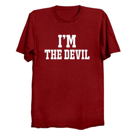 I Am The Devil Costume Halloween I'm Lazy Easy Last Minute tiny thumbnail