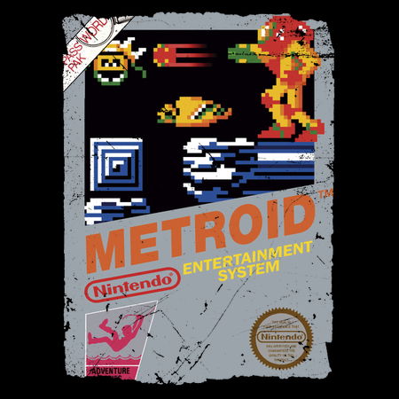 Metroid Nes Cover Neatoshop