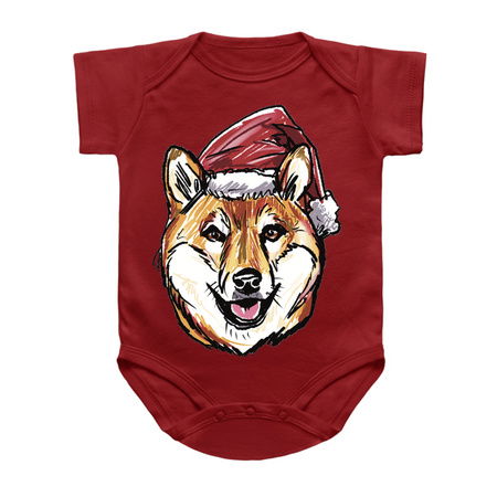 Christmas Shiba Inu - Cute Japanese Dog - Tan Shiba Inu Christmas Theme tiny thumbnail