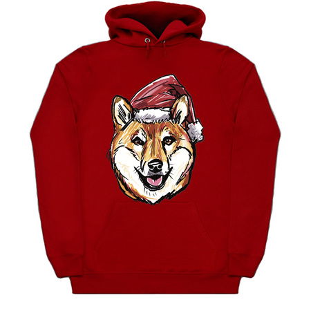 Christmas Shiba Inu - Cute Japanese Dog - Tan Shiba Inu Christmas Theme tiny thumbnail