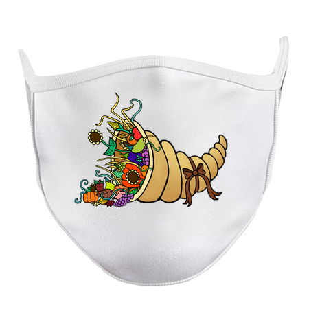 Thanksgiving Cornucopia Harvest Gift Basket tiny thumbnail